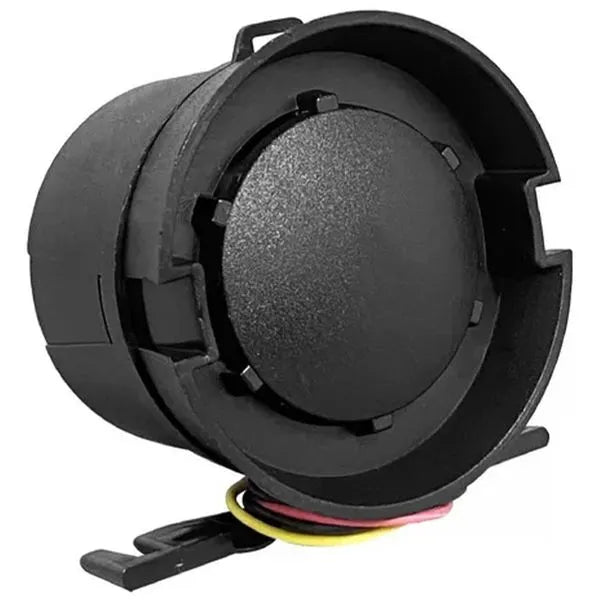 Sirene de Ré Piezoelétrica 24V Intermitente 100DB Preta EKX4002S